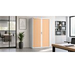 Pakket van 2 jaloeziekasten Bruneau H 200 x B 120 x D 45 cm - 1 gekocht = 1 gratis in dezelfde kleur