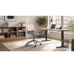 Stuhl zwei Materialien SOLAIRU