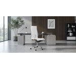 Chaise de bureau Andrea simili cuir