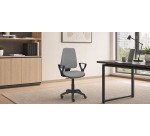 Chaise de bureau ELCHE - accoudoirs fixes