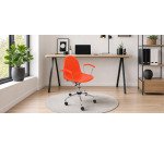 VES swivel office chair - fixed armrests