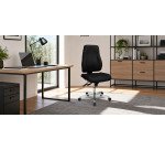 Fauteuil de bureau 'P 91', noir