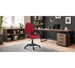 Silla de oficina Twisty con reposabrazos
