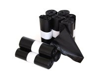 Bolsa de basura domestico negra 70x90cm galga 80 - Rollo 10 unidades