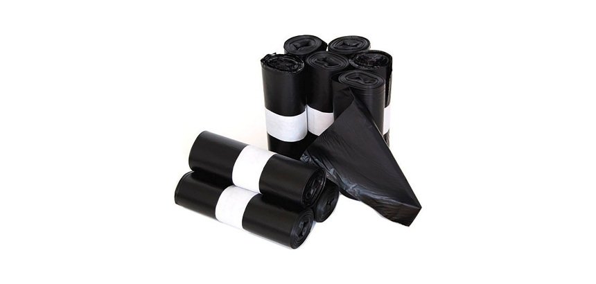 Bolsa de basura domestico negra 70x90cm galga 80 - Rollo 10 unidades