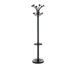 Appendiabiti Maulnubis colore nero 20 ganci con portaombrelli