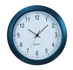 Orologio da parete Classic cornice colore blu