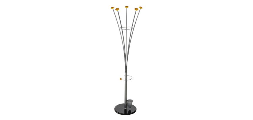 Appendiabiti Flower color argento