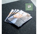 Couverture de reliure A4 FELLOWES PVC 18/100 transparente incolore - sachet de 25