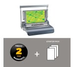 Pack relieuse Quasar Wire manuelle + 100 baguettes métal blanches 8 mm