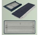 Kompakte Aufbewahrungstasche - Mit Deckel - für PC 16" - Grauer Stoff - Hot Desking - Leitz