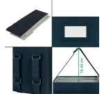 Sac de rangement compact - Tissu gris - Hot desking -  Leitz