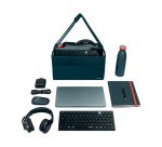 Sac de rangement compact - Tissu gris - Hot desking -  Leitz