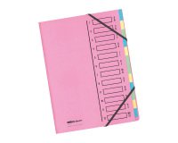 Trieur dos agrafé 12 cases Extendos, rose