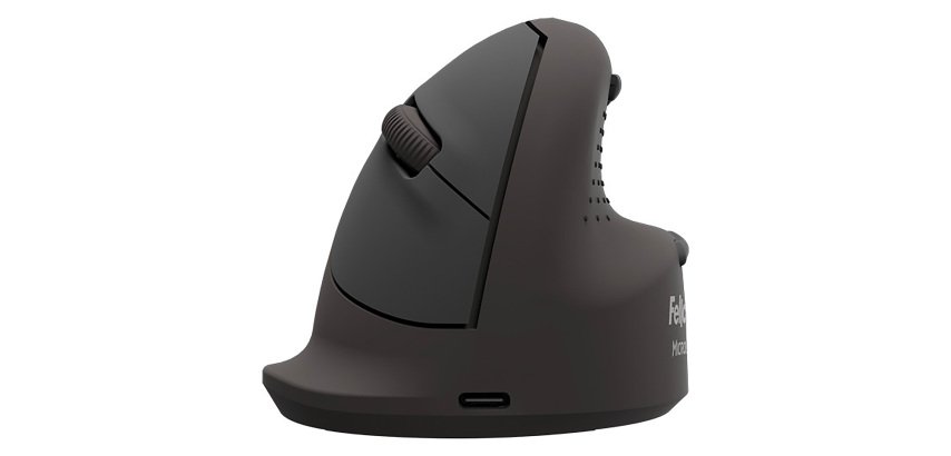 Universal ergonomic vertical mouse by Fellowes Breyta