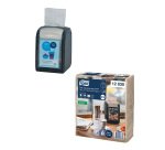 Tovaglioli 2 veli N14 naturale - 2 confezioni da 6 pacchetti da 120 + dispenser omaggio Tork