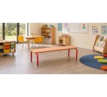 Banco escolar - Talla 2 - 2º Infantil - color barniz