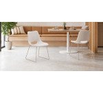 DE_Chaise Zahara beige et pieds en acier beige