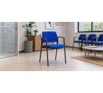 Fauteuil Noemie assise et dossier tissu