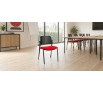 Chaise Noemie dossier polypropylène