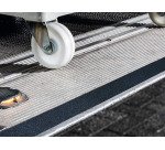Ruban marquage au sol antidérapant Duraline Grip + 15 m x 50 mm, noir