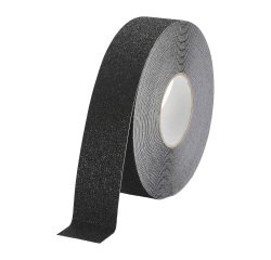 Ruban marquage au sol antidérapant Duraline Grip + 15 m x 50 mm, noir
