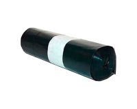 Bolsa de basura industrial negra 150L 90x120cm galga 120 - Rollo 10 unidades