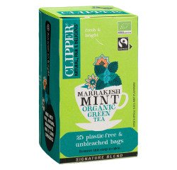 Thé vert menthe bio Marrakech Clipper - Boîte de 25 sachets