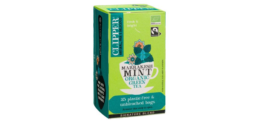 Thé vert menthe bio Marrakech Clipper - Boîte de 25 sachets