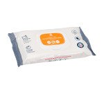 Lingettes nettoyantes désinfectantes surfaces Bruneau citron - Paquet de 50