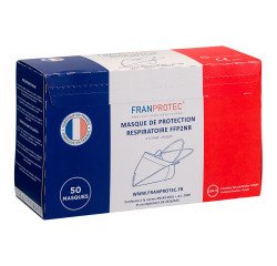 Masque de protection respiratoire FFP2 - Boîte de 50