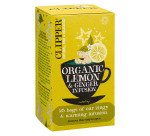 Infusion citron gingembre bio Clipper - Boîte de 25 sachets