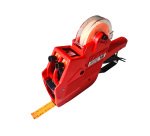 SATO - Rouleau 1500 étiquettes 18 x 16mm orange - Adhésif permanent  - Pour étiqueteuse manuelle Sato - Paquet de 10 rouleaux