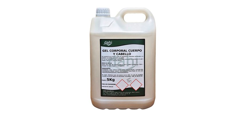 Gel cuerpo y cabello