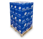 A4 white paper 80 g Clairefontaine Clairalfa 2-hole perforated - disposable pallet of 250 reams of 500 sheets