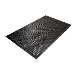 Tappeto forato antifatica e antiscivolamento Carvel TAR001, 90 x 150 x 1,3 cm