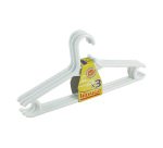 Perchas de plastico Hidalgo - doble grueso - pack de 3