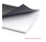 Agenda espiral City Pro Dia página 210 x 270 mm Polipropileno negro Miquelrius