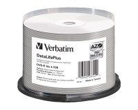 Tarrina de 50 DVD-R Verbatim 43744 DataLifePlus 16x 4,7Gb Medical