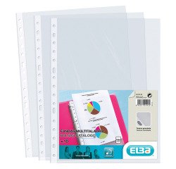 Funda Multitaladro Gio By Elba Folio 16 Taladros Piel Naranja 90 Micras (Pack 10)