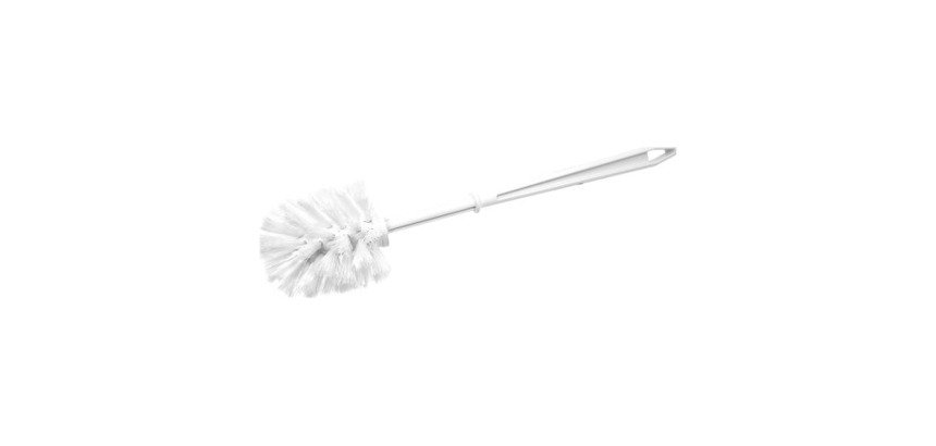 Escobilla WC blanca sin soporte