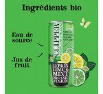 Clipper Bio-Minze, Zitrone und Limette 25 cl - 24 Dosen