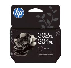 HP 302XL/304XL Cartucho original negro (B7RT9AE) alta capacidad (300 páginas)