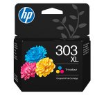 HP 303XL Cartucho original tricolor (T6N03AE) alta capacidad (553 páginas)