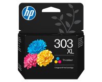HP 303XL Cartucho original tricolor (T6N03AE) alta capacidad (553 páginas)
