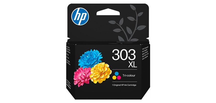 HP 303XL Cartucho original tricolor (T6N03AE) alta capacidad (553 páginas)