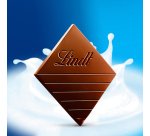 Carrés chocolat lait extra-fin Lindt - Carton de 200