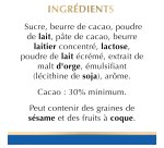 Carrés chocolat lait extra-fin Lindt - Carton de 200