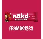 Barre fruits secs framboise berry delight sans gluten Nakd - 35 g