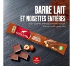 Barre chocolatée Côte d'Or lait et noisettes - 45 g